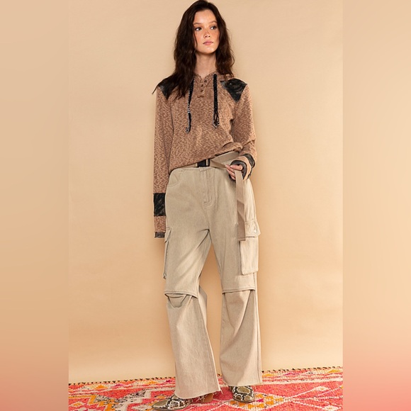 #086 Last 1! POL A20 Cargo Pants - Picture 3 of 4